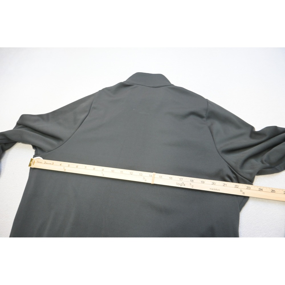 Nike Pullover Golf Jacket Mens Large Gray 1/4 Zip Long Sleeve Athletic Excellent - Picture 9 of 10